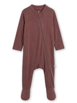 Cocoon Care - Brown Solid Romper