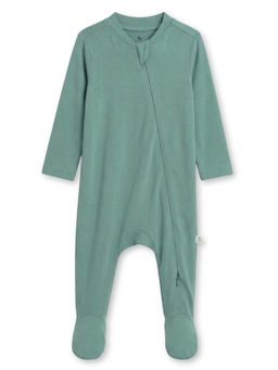 Cocoon Care - Green Solid Romper