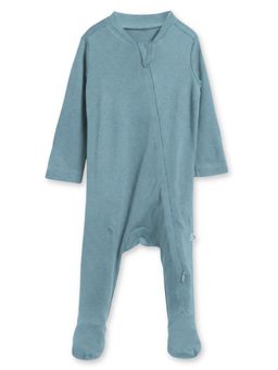 Cocoon Care - Blue Solid Romper