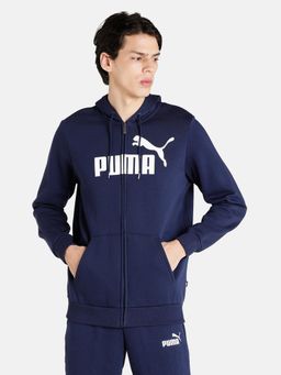 Puma - Ess Big Logo Men Blue Hoodies