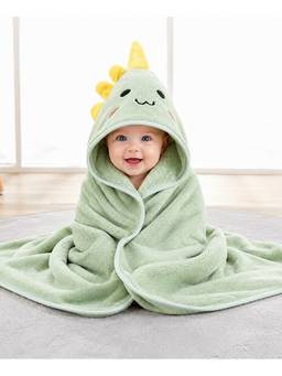 Teri Beri - Baby Hooded Towel - Green