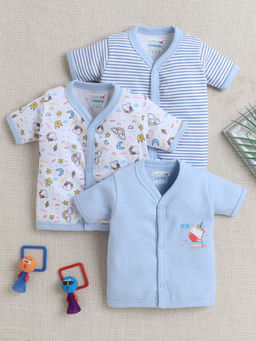 Bumzee - Multi-Color Printed Comfortable Jablas (Pack of 3)