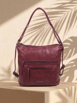 Metro - Burgundy Handbag
