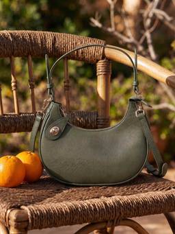 Mochi - Green Handbag with Detachable Strap