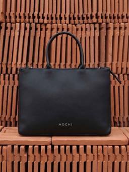 Mochi - Black Tote Bag with Detachable Strap