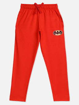 Kidsville - Batgirl Printed Red Pyjama for Girls