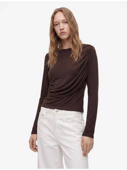 Koton - Draped Brown Top