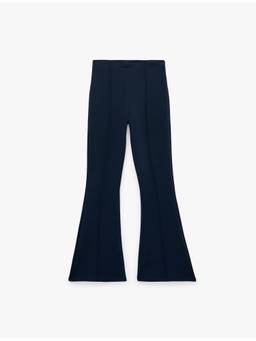 Koton - Flared Navy Blue Trouser