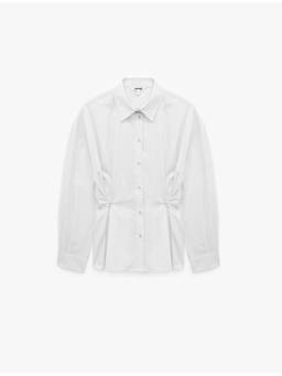 Koton - Oversize Off White Poplin Shirt