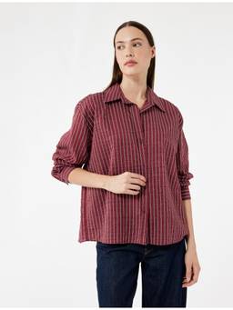 Koton - Striped Red Shirt