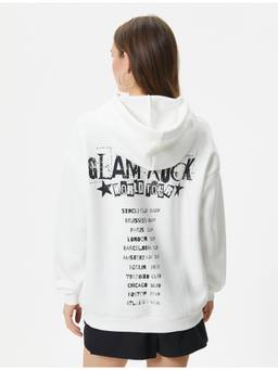 Koton - Hooded Beige Sweatshirt