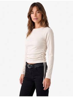 Koton - Gathered Tie Detail Beige Top