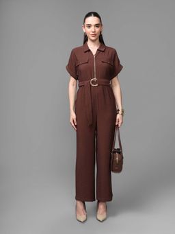 Kazo - Women Sebastian Jumpsuit with Belt