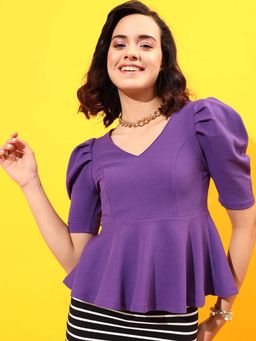 STREET 9 - Women PEPLUM TOP