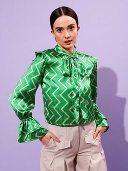 STREET 9 - Women Green BLOUSE