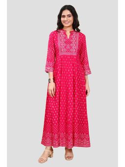 Cotton Culture - Pink Floral Maxi Dress