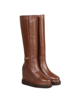 Saint G - Solid Tan Leather Handcrafted Boots