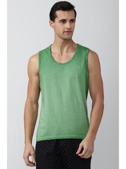 Peter England - Men Green Tank Top
