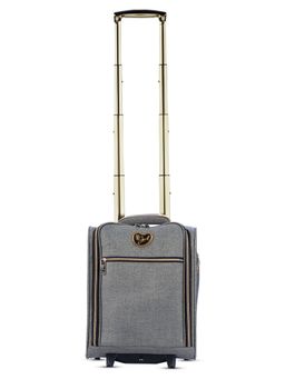it luggage - Glisten Trolley Bag Grey Shiny Gold