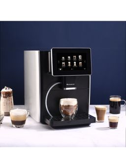 Wonderchef - Regalia Fully Automatic Coffee Machine With Large 7 Inc Display White Espresso Coffee