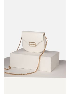 Buy Allen Solly Women White Casual Sling Bag Online