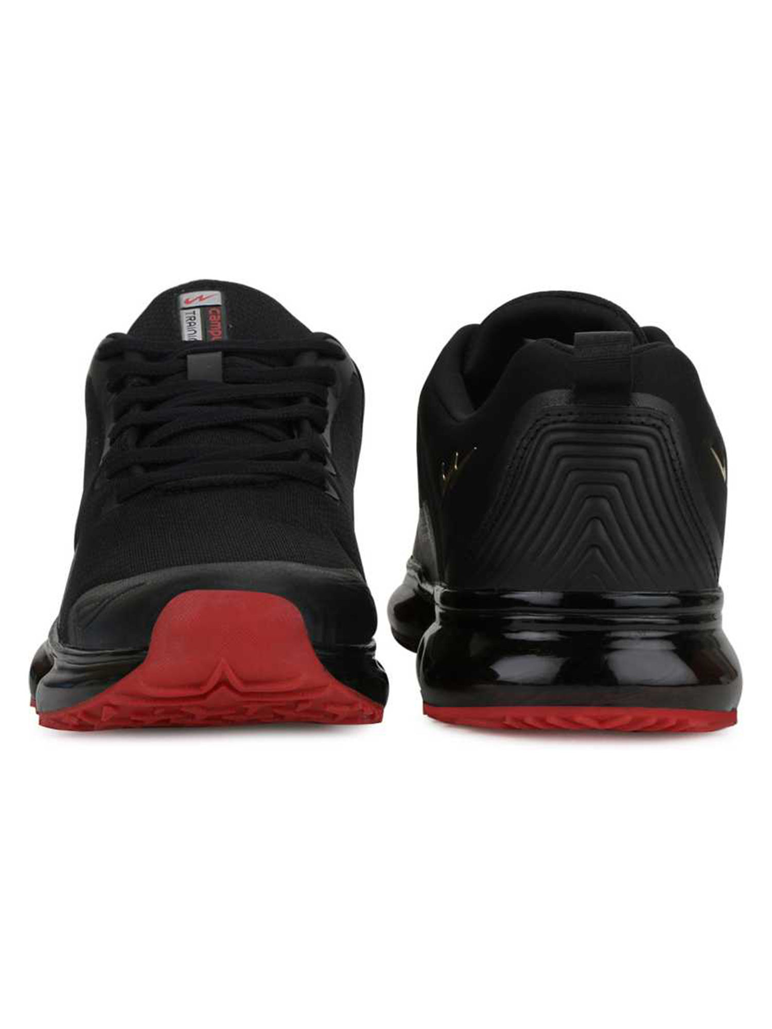 Buy Campus Stingray Black Running Shoes 