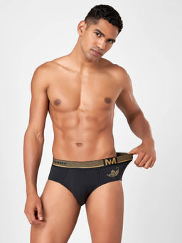 Macroman M-Series - Macroman M Series MW Signature Collection By Rohit Bal Supima Modal Spandex Brief (Pack of 3)