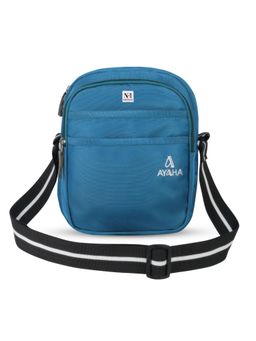 NFI Essentials - Polyester Men and Women Cross Body Sling Bag (M)