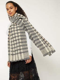 max - Women Checked Muffler