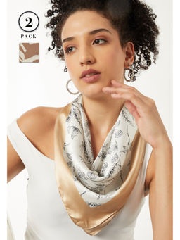 max - Women Printed Scarf - (Pack Of 2)