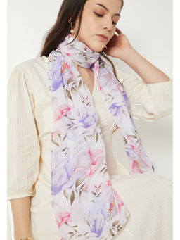max - Women Floral Print Scarf
