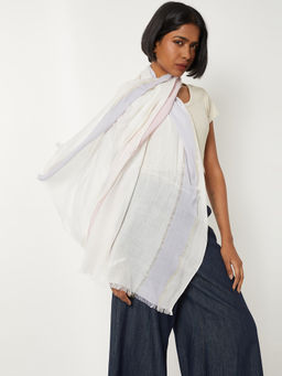 max - Women Striped Scarf