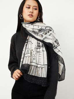 max - Women Printed Scarf