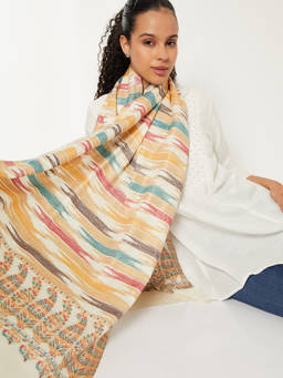 max - Women Knit Shawl