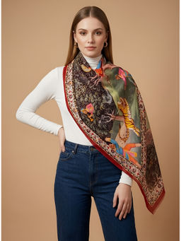 MUFFLY - Bamboo Silk Printed Stole