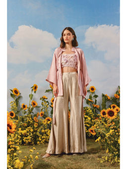 Twenty Nine - Pink Pleated Long Shirt
