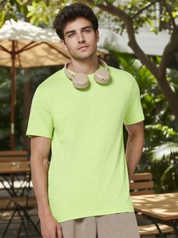 Bewakoof - Air 1.0 Men's Green T-shirt