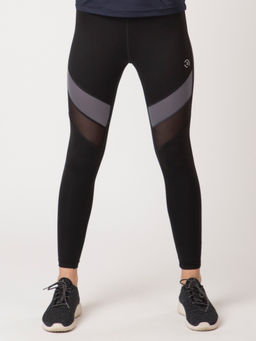Kica - High Waisted Duel Leggings - Black