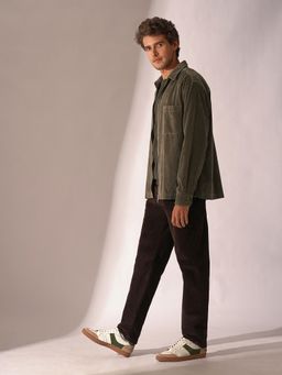 Selected - Selected Dark Brown Corduroy Jacket