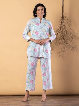 Readiprint - Women Pink Pure Cotton Co-Ord Set