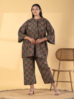 Readiprint - Women Green Pure Cotton Co-Ord Set