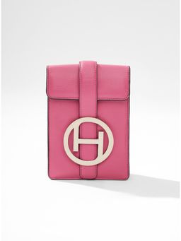 Outhouse - Dopamine Messenger Bag In Persian Pink