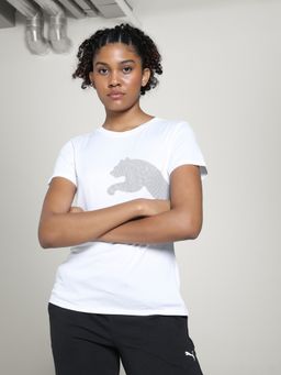 Puma - Train All Day Big Logo Women's Training T-Shirt