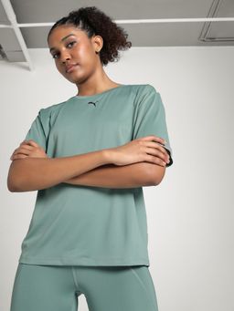 Puma - Train All Day Womens Relaxed Fit Training T-Shirt
