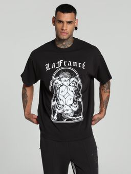 Puma - Unisex Hoops X Lafrance Written In Chrome Relaxed Fit Basketball T-Shirt