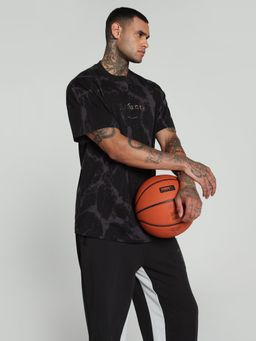 Puma - Unisex Hoops X Lafrance Written In Chrome Marble Relaxed Fit Basketball T-Shirt