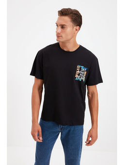 Trendyol - Man Black T-Shirt