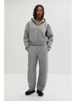 H&M - Women Grey Sports Scuba Track Pant
