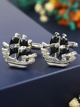 PELUCHE - Bon Voyage Enamel Cufflinks for Men