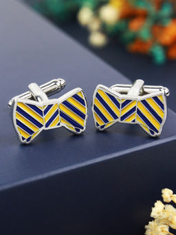 PELUCHE - Bow Tie Cufflinks for Men